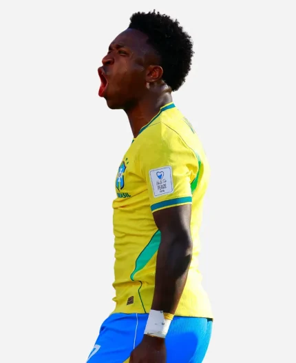 Nike FIFA World Cup 2026 Brazil vs Morocco VINI JR. 7  Yellow Jersey