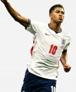 FIFA World Cup 2026 England Team Jude Bellingham 10 White Jersey