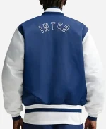  Nike Inter Milan Fanatics Fest New York City 2026 Blue Varsity Jacket
