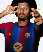 Nike Karim Adeyemi Barcelona FC 2031 German Club Print Jersey - Blue & Red