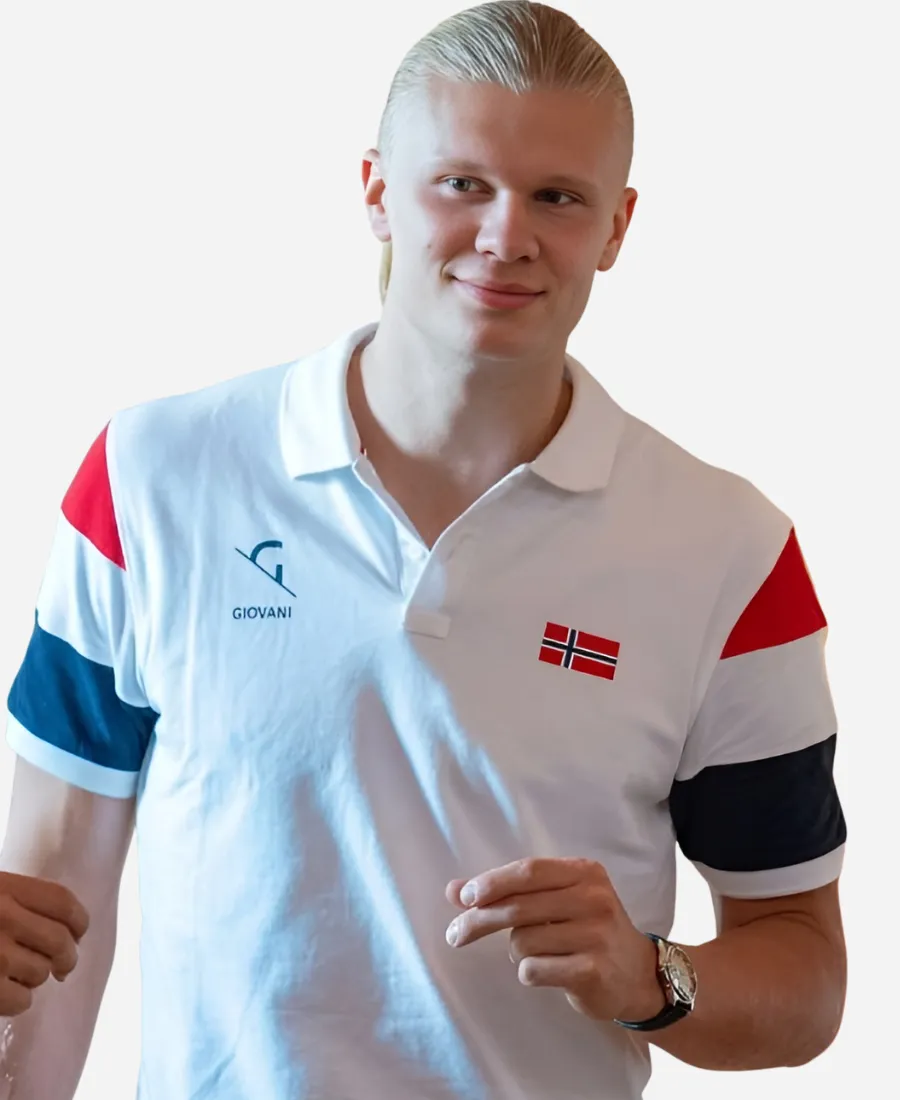 Norwegian Royal Family Erling Haaland Reception Shirt Erling Haaland Norwegian Giovani Royal Family 2026 Reception Shirt