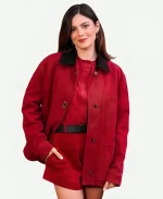 NYC 2026 Monica Barbaro Jacket