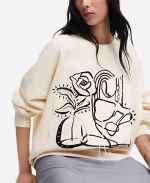 Pamela Moreno My Daughters Father S01 Floral Sweatshirt