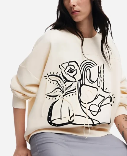 Pamela Moreno My Daughters Father S01 Floral Sweatshirt