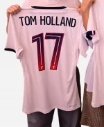 Spider-Man Tom Holland 17 White Jersey