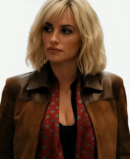Piña Brown Suede Leather Jacket