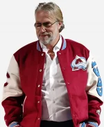 Peter Forsberg Colorado Avalanche’s 30th Anniversary Celebration Maroon Varsity Jacket