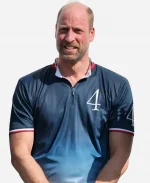 Prince William 2026 The Royal Charity Polo Cup 4 Number Logo T-Shirt