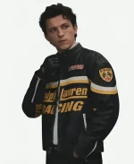 Ralph Lauren Tom Holland Racing Leather Jacket