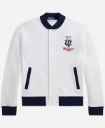 Ralph Lauren RL x Wimbledon 2026 Fleece Baseball Jacket 