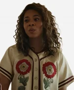 Regina Hall Tv Series The Five Star Weekend S01 Dru-Ann Jones Floral Print Top