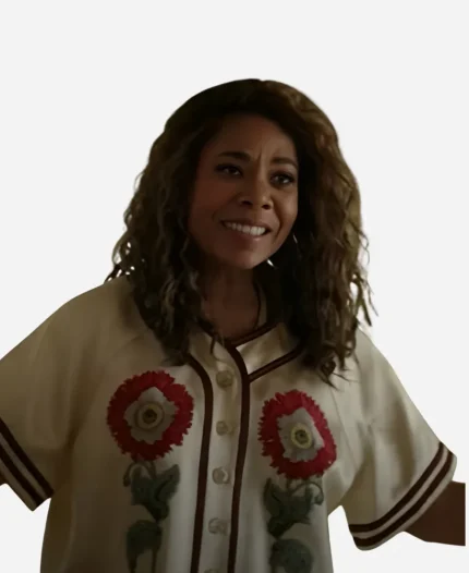 Regina Hall The Five Star Weekend S01 Floral Print Top