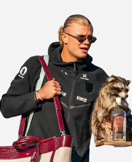 Erling Haaland Returned Norway Black Track Jacket
