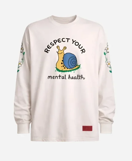 Riley Burruss Next Gen NYC S02 “Respect Mental Health” Graphic T-Shirt