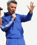 Robbie Williams FIFA World Cup 2026 Final Adidas Tracksuit - Blue