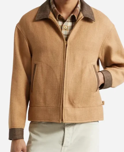 The Odyssey 2026 london Photocall Robert Pattinson Jacket