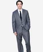 Robert Pattinson The Odyssey 2026 World Premiere Grey Suit