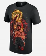 Roman Reigns Monday Night RAW Lightning Energy Black T-Shirt