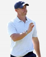 Rory McIlroy Genesis Scottish Open Polo White Shirt