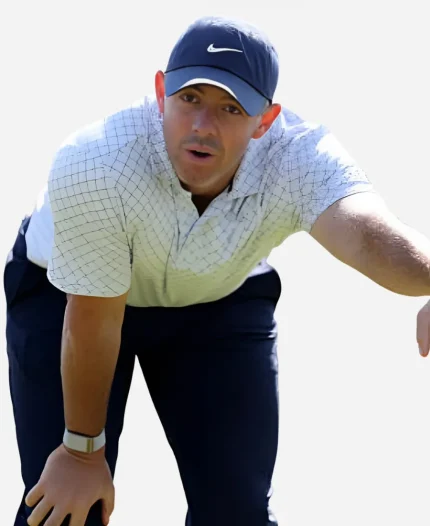 Rory McIlroy Genesis Scottish Open 2026 Polo White Shirt
