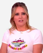 Sara Haines The View Cherry On Top T-Shirt - White