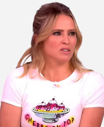 Sara Haines The View Cherry On Top Graphic T-Shirt