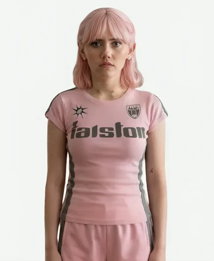 Scarlett Rayner Trying S05 Princess Pink T-Shirt