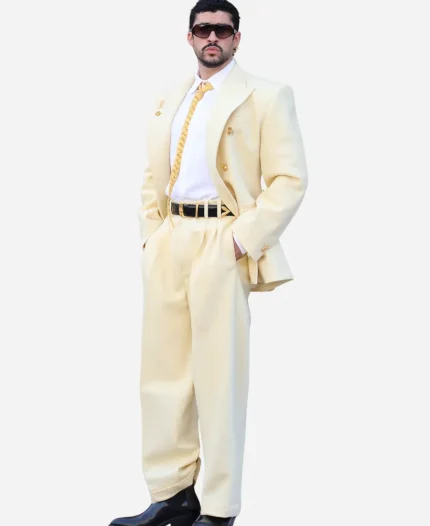 Schiaparelli Fall Winter 2026 Bad Bunny Yellow Suit