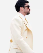 Schiaparelli FW 26 Bad Bunny Suit - Yellow