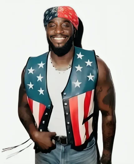 Shaboozey USA Independence 2026 American Flag Vest