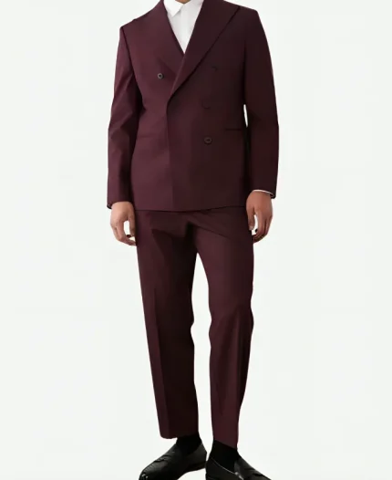 Spider-Man Brand New Day 2026 Premiere UK Tom Holland Burgundy Suit