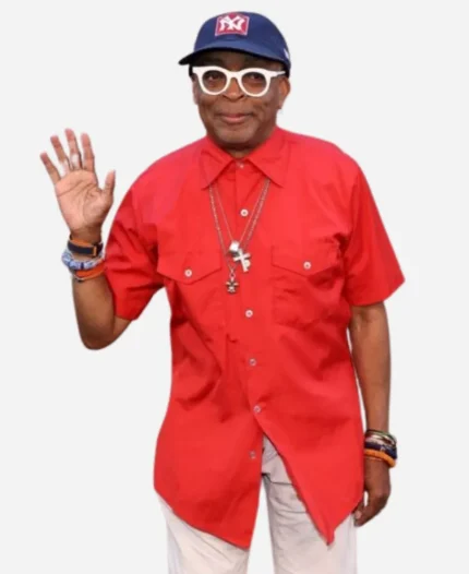 Spike Lee The Odyssey 2026 Premiere Red Shirt