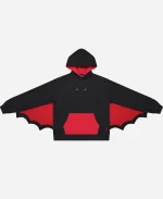 Unisex Steady Hands Bat Wing Pullover Hoodie