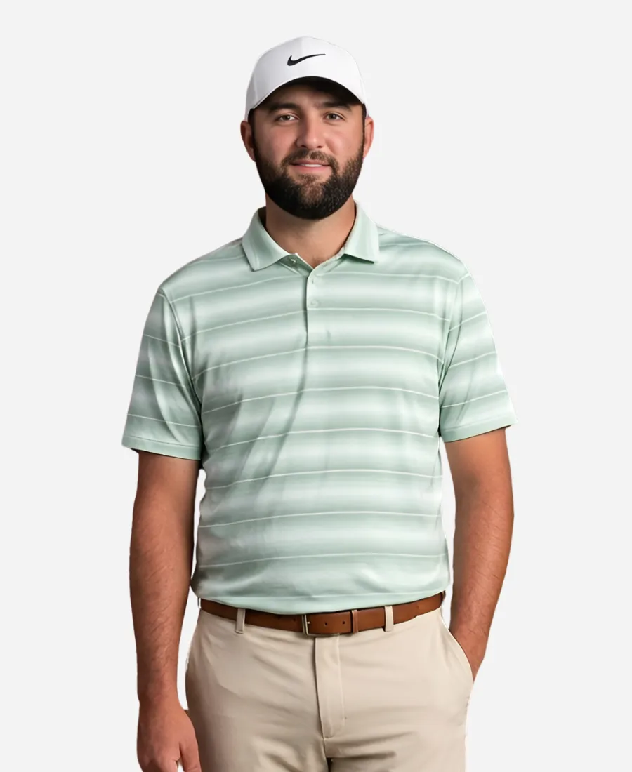 Â The 154th Open Championship 2026 Scottie Scheffler Pinstripe Green Polo T-Shirt The 154th Open Championship 2026 Scottie Scheffler Stripe T-Shirt