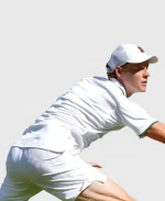 The Championships 2026 Wimbledon Jannik Sinner Shirt- White