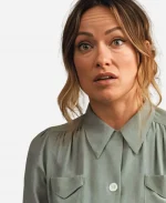 Olivia Wilde The Invite S01 Angela Blouse - Green
