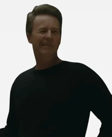 Edward Norton 2026 The Invite S01 Hawk Black Sweatshirt