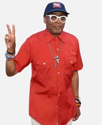 Spike Lee The Odyssey Premiere Red Shirt