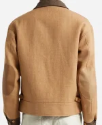 Robert Pattinson The Odyssey London Photocall Tan Brown Jacket