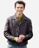 Tom Holland 2026 London Photocall Brown Leather