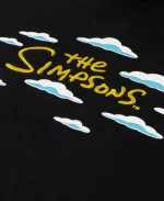 The Simpsons x Shoe Palace Clouds Mens Lifestyle Black Hoodie Clouds Detail