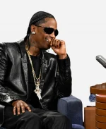 The Tonight Show Starring Jimmy Fallon Travis Scott Black Coat