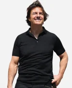 Tom Cruise FIFA World Cup 2026 Closing Ceremony Polo Shirt - Black