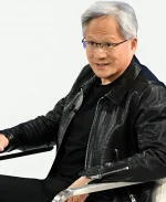 Tom Ford Signature Jensen Huang Black Trucker Jacket
