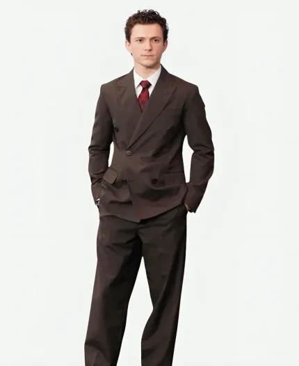 Tom Holland Spider-Man Brand New Day Premiere Suit in Brown