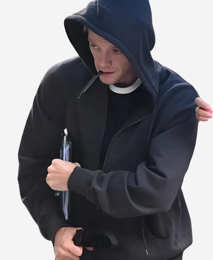 Tom Rhys Harries Matt Hagen Clayface 2026 Black Hoodie Clayface 2026 Tom Rhys Harries Matt Hagen Hoodie