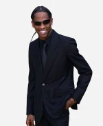 Travis Scott The Odyssey 2026 London Premiere Pinstripe Blazer