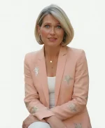 Karen TV Series Trying Season 05 Siân Brooke Star Printed Blazer