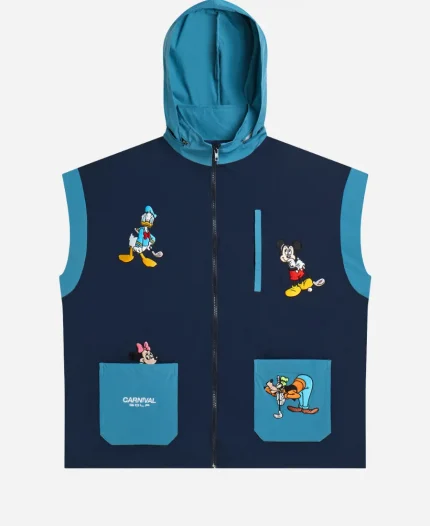Carnival Golf x Disney Mickey Navy Blue Vest