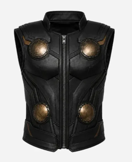 Fortnite Avengers Doomsday Thor Black Leather Vest